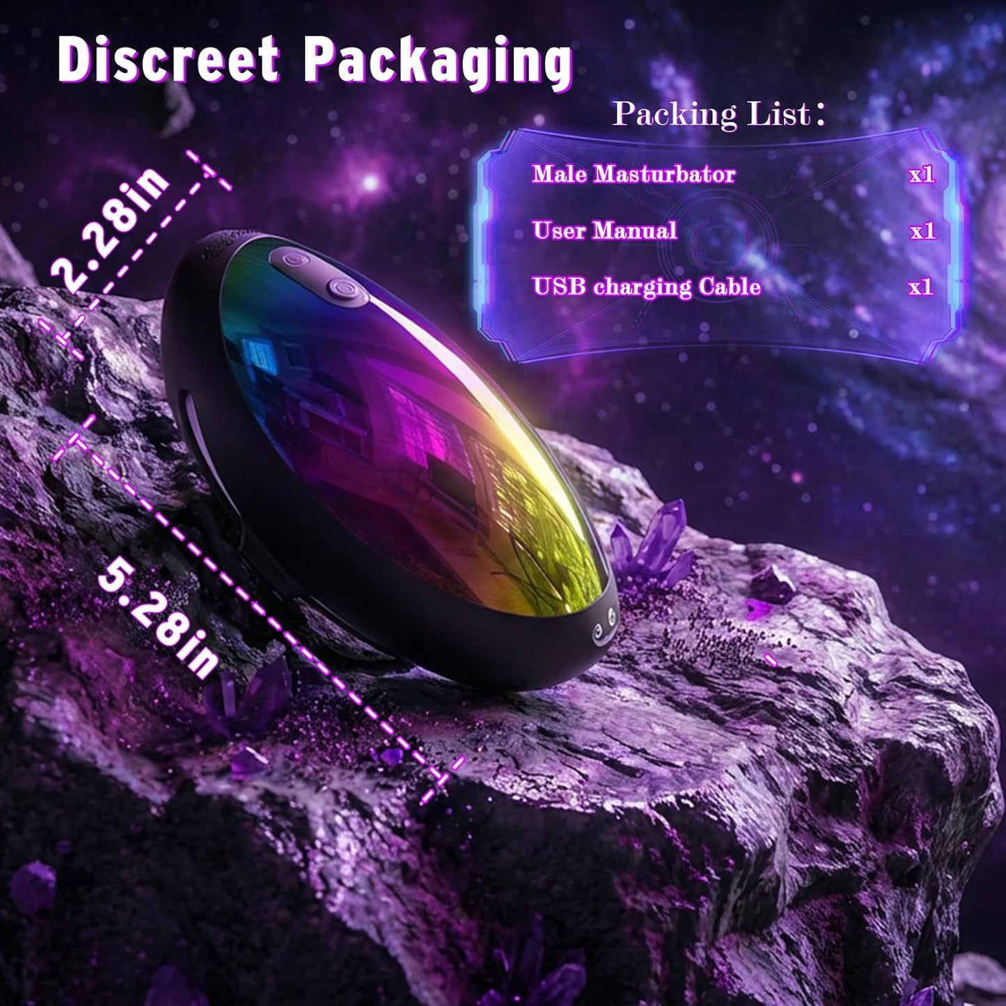 TitanTap T1 Male Stroker – Tapping Motion, Vibration & Hands-Free Control