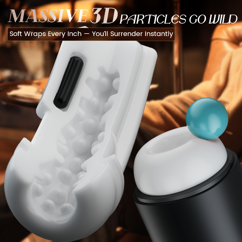 Suction Male Stroker with Precision Vibration and Ergonomic Grip