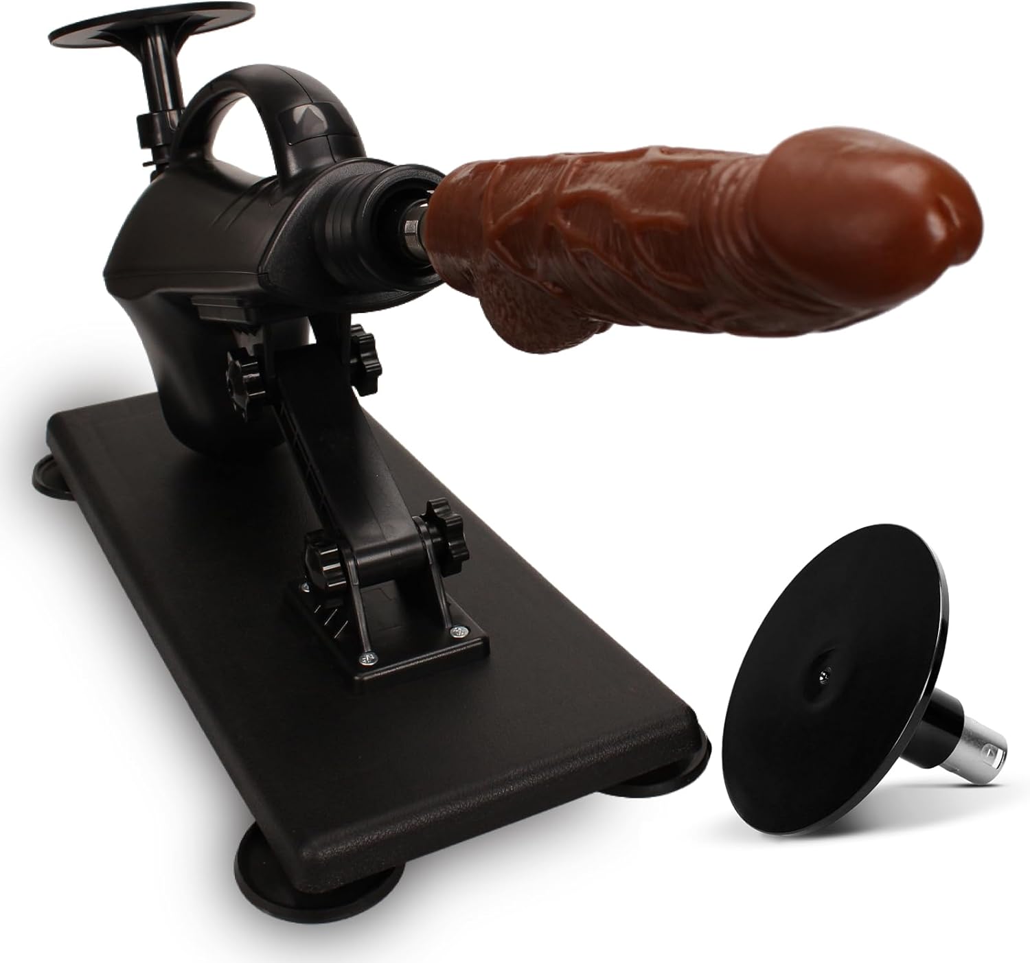Sex Machine with Dildo and Suction Cup Attachments