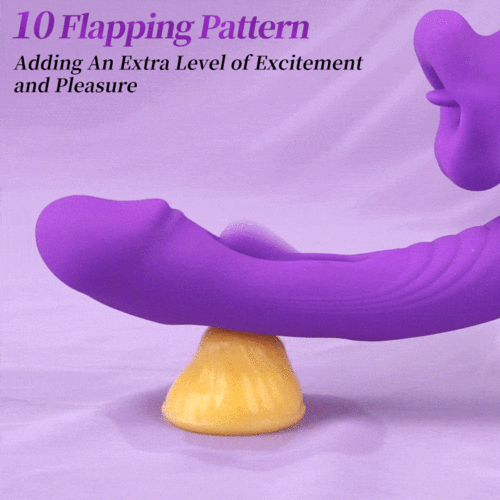 G-Spot Vibrator Kiss 7 Flapping Vibrating Modes