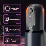 ARMOR55 control panel for manual speed, vacuum suction and thrusting rotation