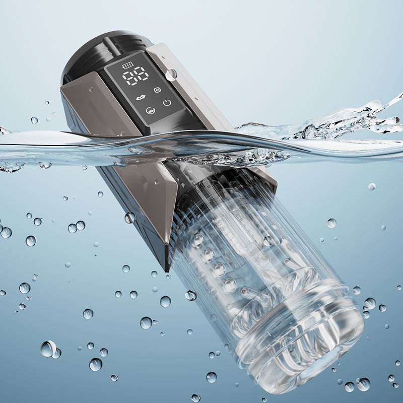 King – 4-in-1 Waterproof Automatic Masturbation Cup for Men