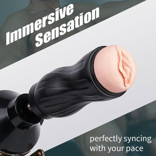 Iron Titan 400 Strokes/Mins 7 IN 1 Accessories Dildo Masturbation Sex Machine