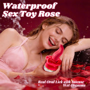 SVSHLJK Rose Tongue Vibrator with 10 Lip Vibration & Swing Modes product image 3