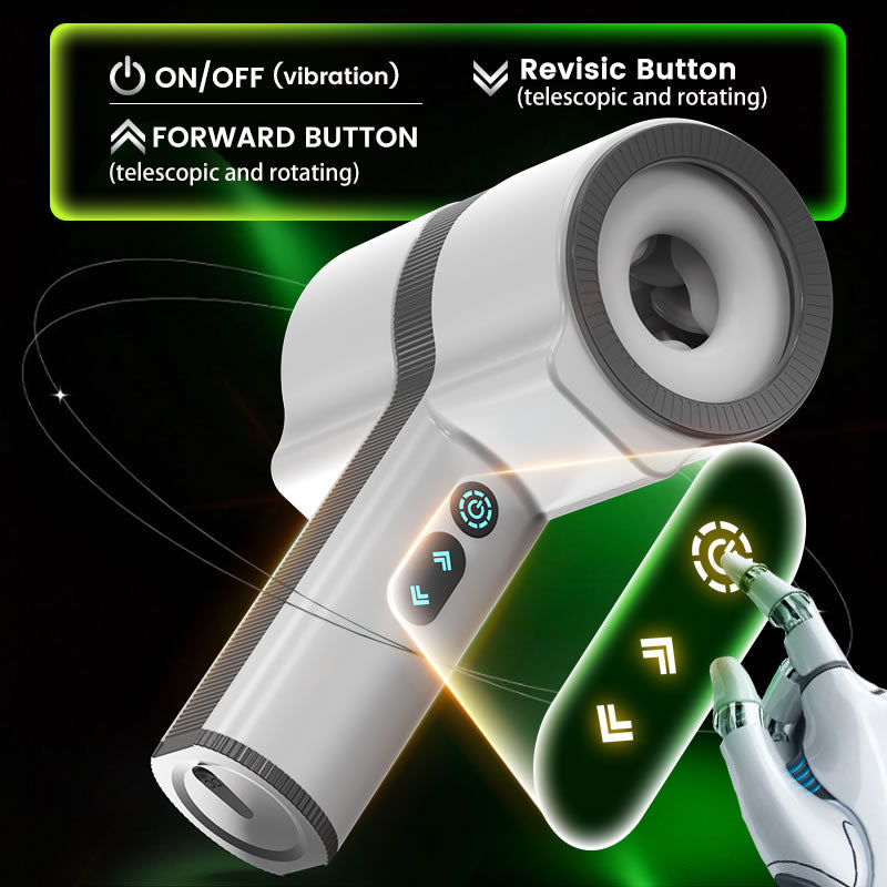 Raiden - Telescopic Rotation Masturbation Cup