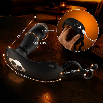 Hugo Wearable Thrusting Prostate Massager – APP & Remote Control