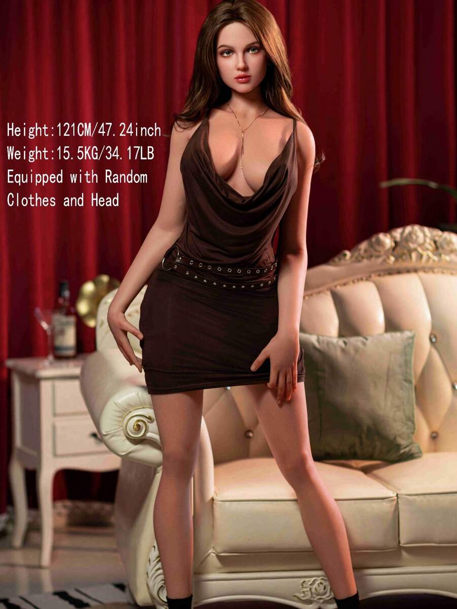 Ashley-Physical Sex Doll With 3-Hole Channels Rotatable Joints Built-In Metal Movable Frame soft Breasts