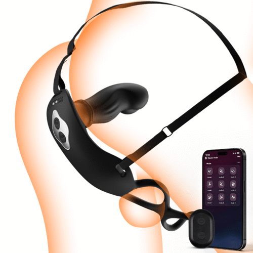 Hugo Wearable Thrusting Prostate Massager – APP & Remote Control