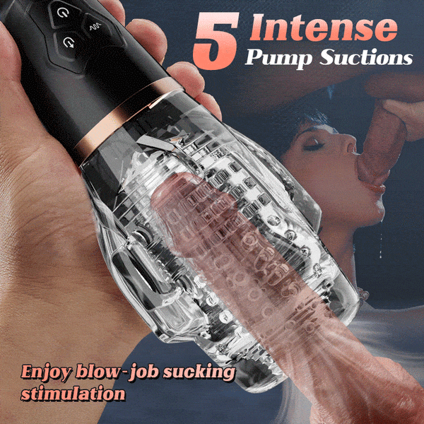 Rocket-2 Vibrating Eggs 5 Sucking 10 Vibrating Masturbation Cup