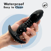 ST-PM-RTV12 Remote Control Prostate Massager – 3 Thrusting & 12 Vibration — feature overview graphic