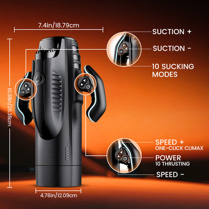 Leten Automatic Male Stroker – Thrusting, Suction & Heating