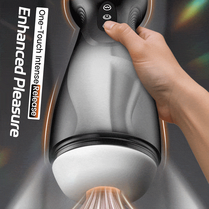 SolaceX Automatic Male Stroker – 9 Suction Modes & 10 Vibrations