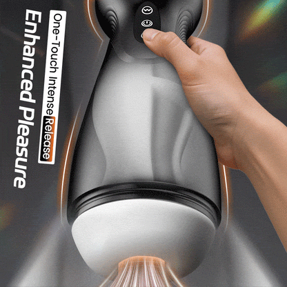 SolaceX Automatic Male Stroker – 9 Suction Modes & 10 Vibrations