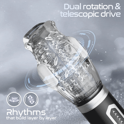 Amber -Automatic Male Stroker with Thrusting, Rotation and Precision Vibration