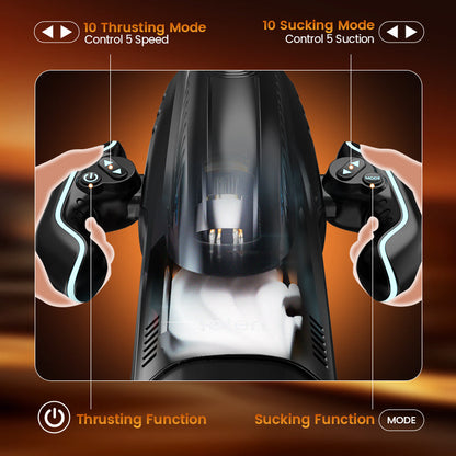 Leten Automatic Male Stroker – Thrusting, Suction & Heating