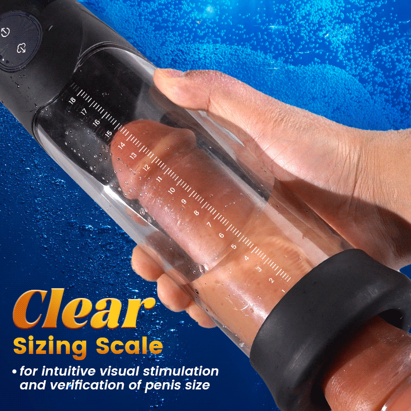 WaterSamurai - Vacuum Suction with Super Waterproof Penis Pump Enlargement