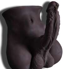 5.9lb Male Sex Doll: Realistic 7in Flexible Dildo – Perfect for Women, Men & Gay Couples!