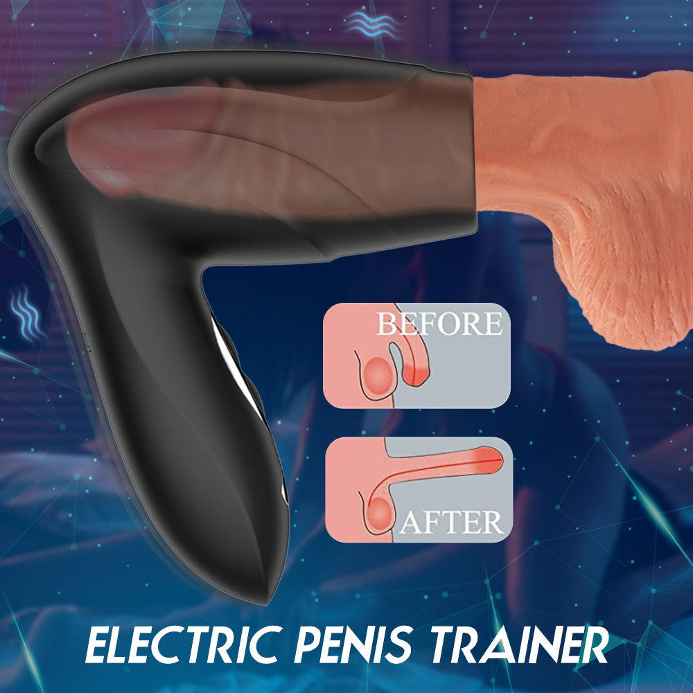 10 Vibrating Glans Training Male Masturbation Cup