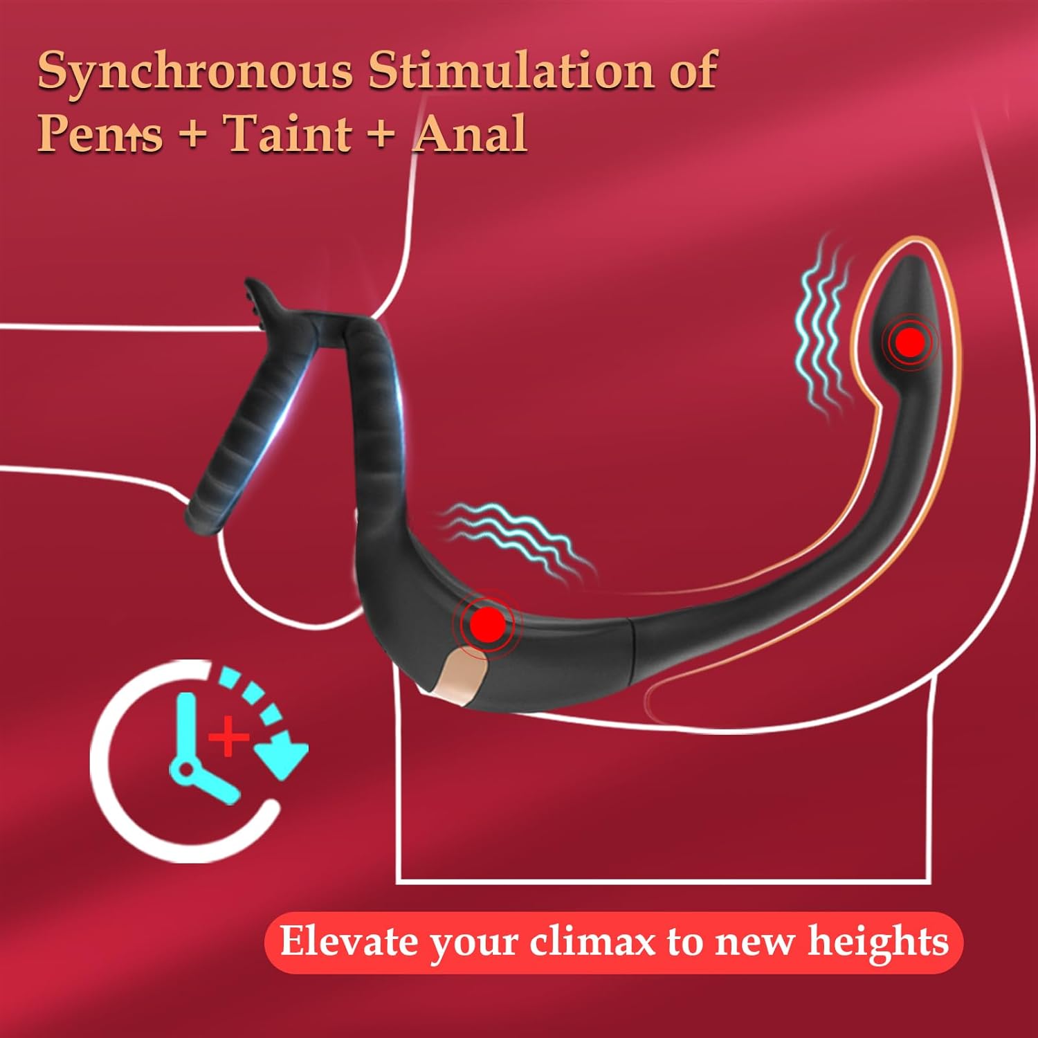 Vibrating Ring with Remote Control & Mini Bullet – Multi-Function Personal Massager for Couples