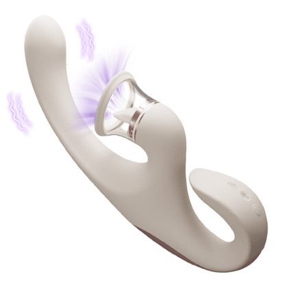Selene Tongue Licking Clitoral Vibrator – Suction & G-Spot Stimulation