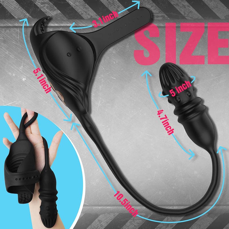 Arthur Dual-Ended Thrusting & Vibrating Trainer – 7 Modes, IPX6