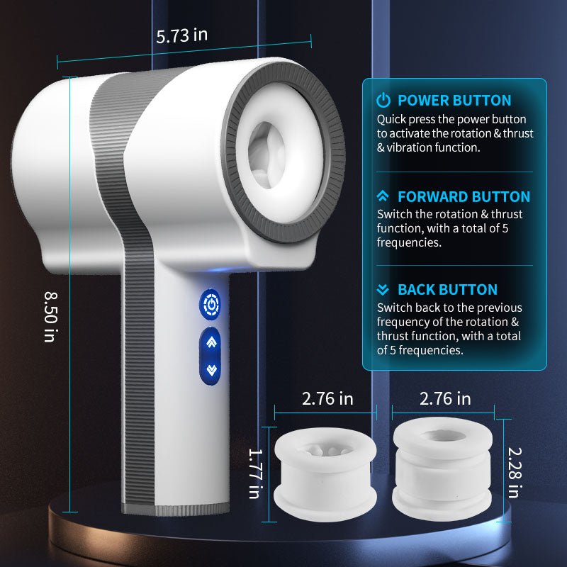 Raiden-Rotating Stroker with Telescopic Motion Control