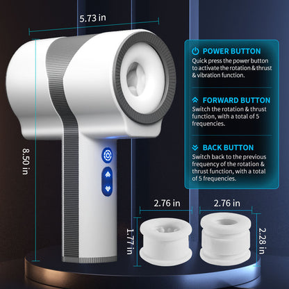 Raiden-Rotating Stroker with Telescopic Motion Control