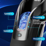 Leten ergonomic male stroker side view