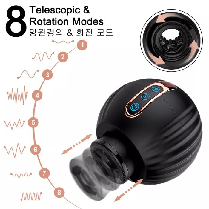 Tornado Automatic Male Stroker – Thrusting, Rotating & Voice Functions