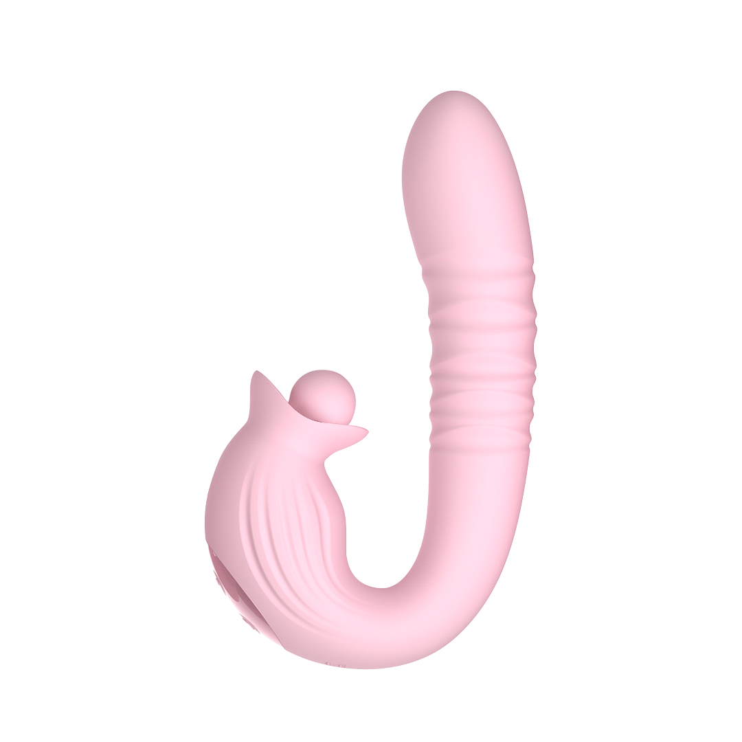 Melo 360° Rotation Rabbit Vibrator – Thrusting, Swing & Dual Stimulation