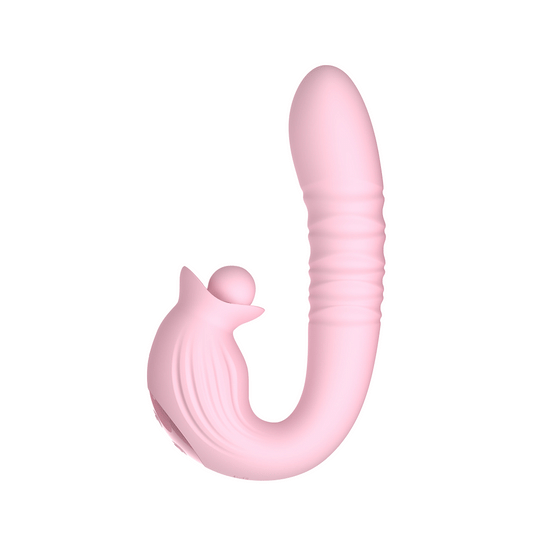 Melo 360° Rotación Conejo Vibrador – Penetrante, Oscilante y Doble Estimulación