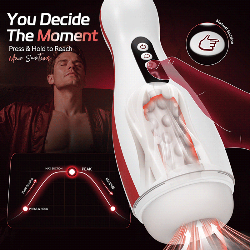 Kama manual suction control graphic with adjustable pressure curve