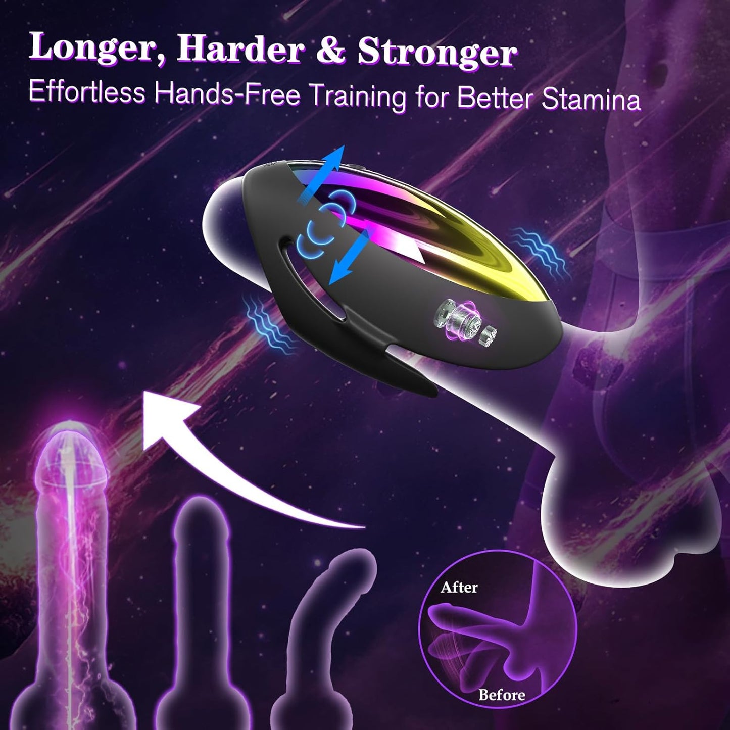 TitanTap T1 Male Stroker – Tapping Motion, Vibration & Hands-Free Control