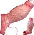 FAJACHE 2.5" Realistic Silicone Sleeve Extender
