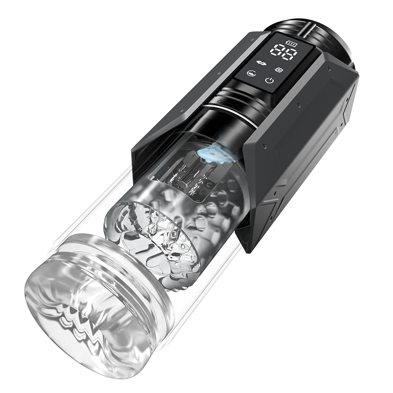 King – 4-in-1 Waterproof Automatic Masturbation Cup for Men