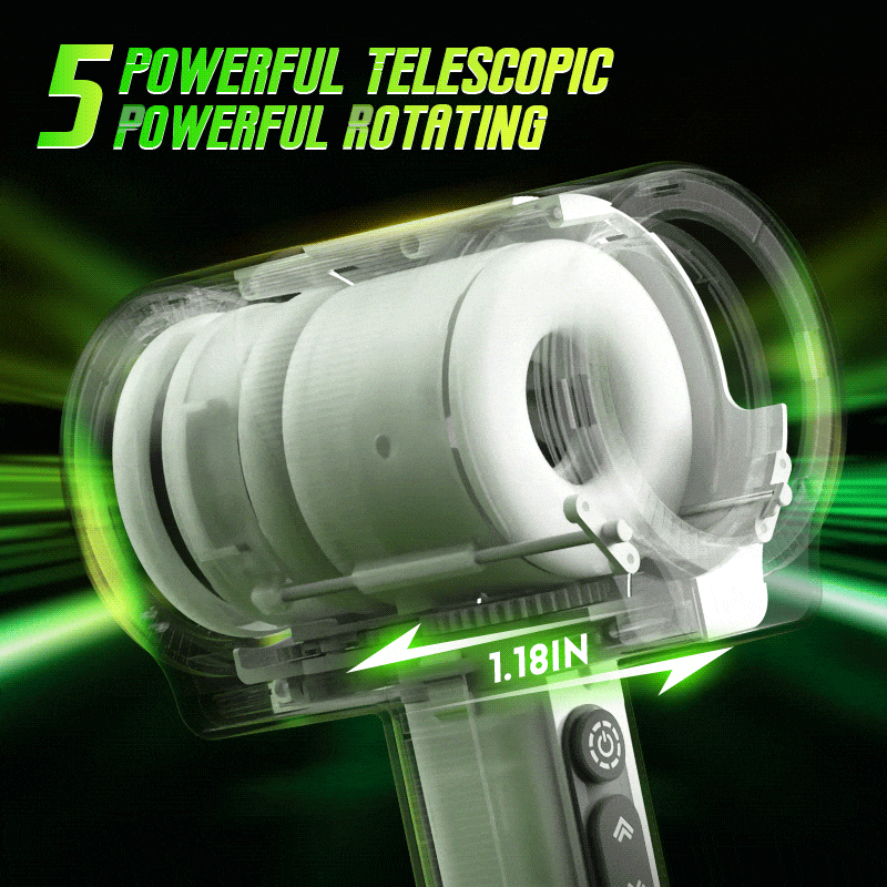 Raiden - Telescopic Rotation Masturbation Cup