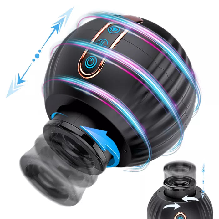 Tornado Automatic Male Stroker – Thrusting, Rotating & Voice Functions