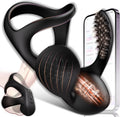 ST-AR09 APP Control Vibrating Cock Ring – 9 Modes Ball-Wrap Stimulator