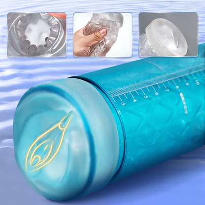 ST-VP-MARKHAM06 Water Vortex Penis Pump – 6 Modes, IPX7 & Textured Sleeve