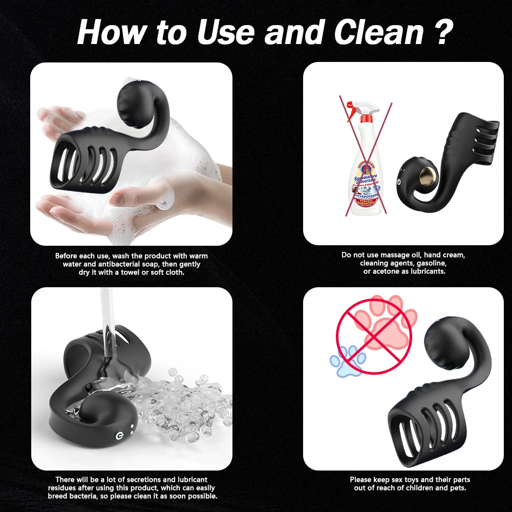Wireless Remote Penis Ring Vibrator – Delay & Clitoral Stimulator for Couples
