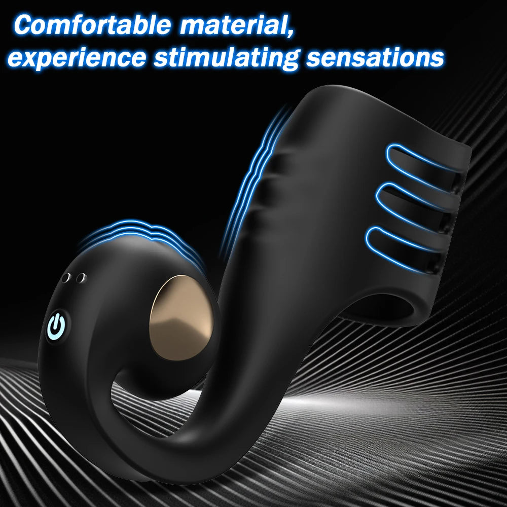 Wireless Remote Penis Ring Vibrator – Delay & Clitoral Stimulator for Couples