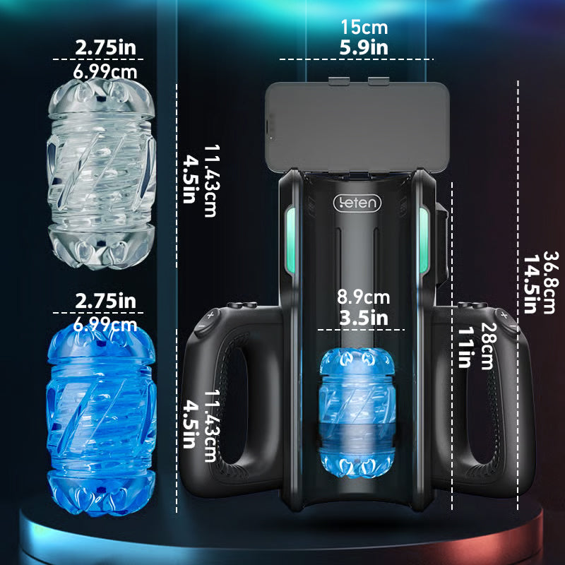 NEW-Leten King Automatic Masturbation Cup