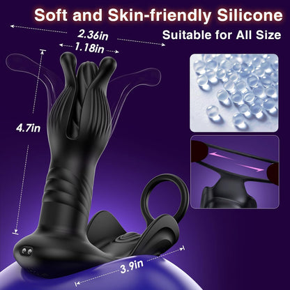 BEISAR P9 Prostate Massager App Control Thrusting Motion & 9 Modes