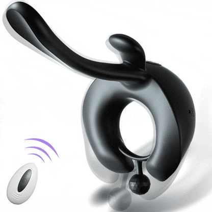 Ergonomic Vibrating Cock Ring for Couples