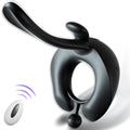 Ergonomic Vibrating Cock Ring for Couples