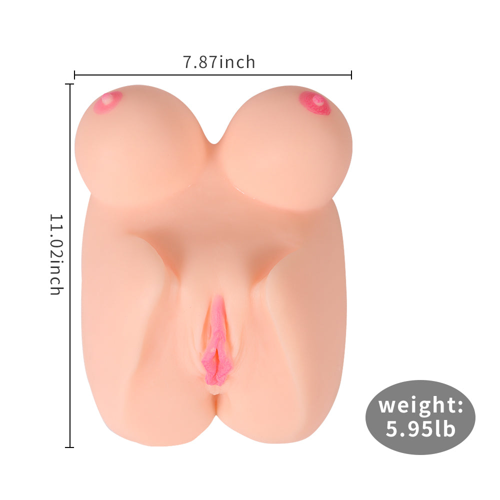 5.95lb sex doll for male realistic big breasts and vaginal soft skin