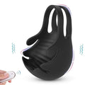 9-Mode Vibrating Cock Ring with Ergonomic Dual-Ring Fit