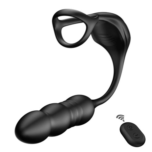 Wearable Prostate Massager with Precision Vibrating Ring