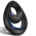 Flexible Silicone Vibrating Cock Ring for Couples