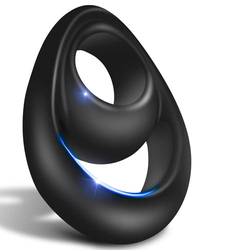 Flexible Silicone Vibrating Cock Ring for Couples